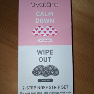 Avatara Calm Down Wipe Out 2 Step Nose Pore Strips & Mask